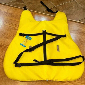 NWT SEACHOICE Dog Life Vest Life Preserver Adjustable XL 90+ lbs Model 86350